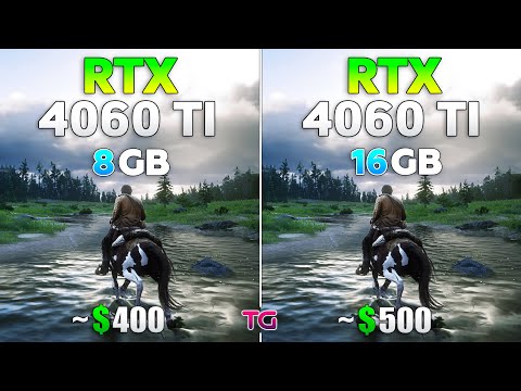 RTX 4060 Ti 8GB vs RTX 4060 Ti 16GB - Test in 10 Games
