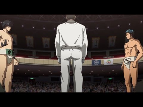 KUNESAKI VS TENMA FULL FIGHT I HINOMARU SUMO EP 16