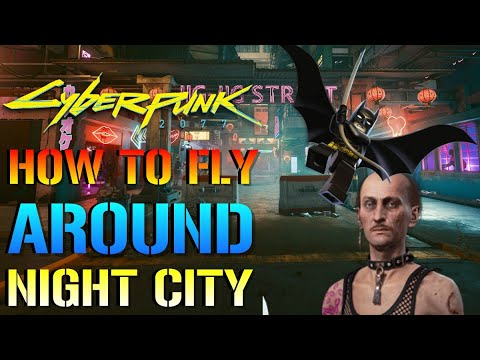 Cyberpunk 2077: How To FLY Around Night City Like BATMAN With These Cyberware Mods!