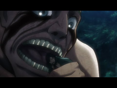 Scary Moment - Attack On Titan (Talking Titan eats Ilse Langnar)