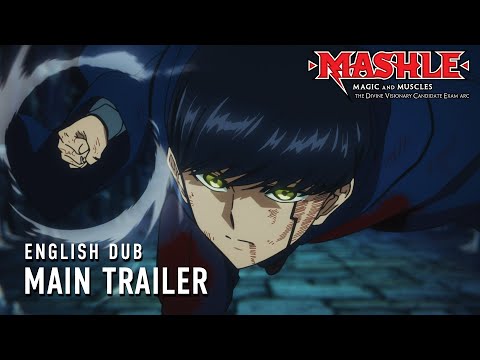 MASHLE: MAGIC AND MUSCLES The Divine Visionary Candidate Exam Arc | MAIN TRAILER (English dub)