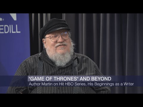George RR Martin Talks NU, Writing and ‘Game of Thrones’