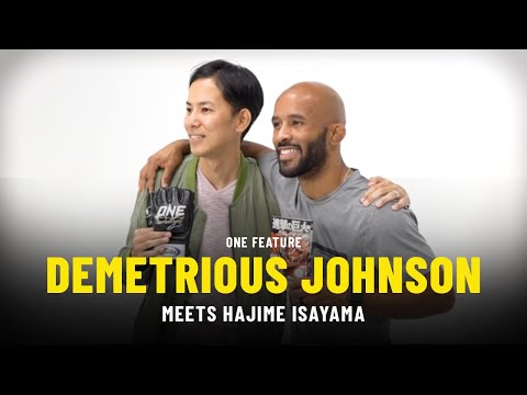 Demetrious Johnson Meets Attack On Titan&#039;s Hajime Isayama