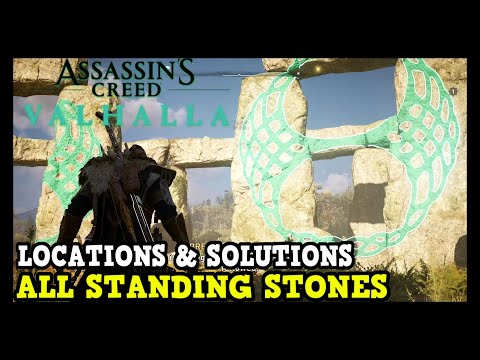 Assassin&#039;s Creed Valhalla All Standing Stones Locations &amp; Solutions