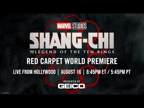 Marvel Studios&#039; Shang-Chi and the Legend of the Ten Rings | Red Carpet LIVE!