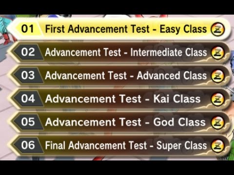Easy Z rank on Advancement Tests - Dragon Ball Xenoverse 2