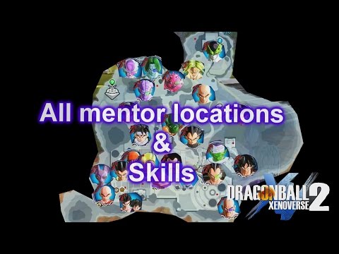 Dragon ball xenoverse 2- all mentor locations and skills