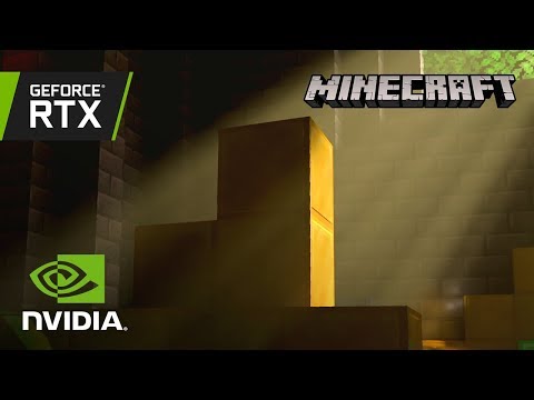 Minecraft with RTX | Official GeForce RTX Ray Tracing Reveal Trailer