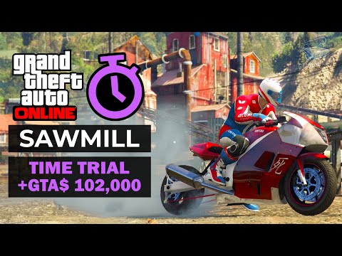 GTA Online Time Trial - Sawmill (Under Par Time)
