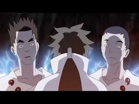 Indra awakening his mangekyo sharingan vs ashura(full fight sub english)