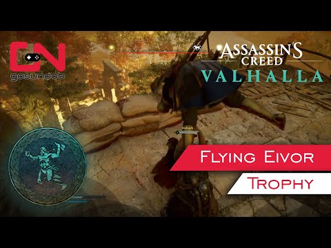 AC Valhalla Flying Eivor Trophy - Get thrown 30 meters away by a destroyer or a housecarl