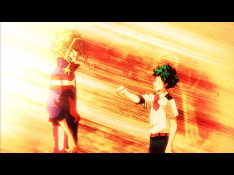All might tells midoriya that he is going to die | Nighteye sees all mights future
