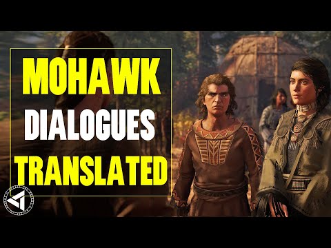 Assassin&#039;s Creed Valhalla - All the Mohawk Dialogues TRANSLATED