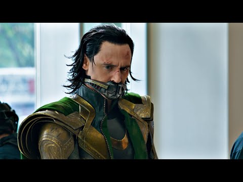 Loki Uses Tesseract Scene - Hulk Hates Stairs | Avengers ENDGAME (2019)