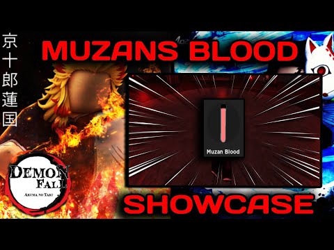 Muzan&#039;s Blood Showcase : Demon Fall Roblox