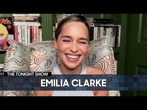 Emilia Clarke Unveils Her New Marvel Series | The Tonight Show Starring Jimmy Fallon
