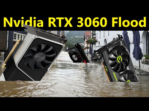 Nvidia RTX 3060 Flood in August: Drowning RX 6600 XT &amp; Manipulating Supply till Lovelace