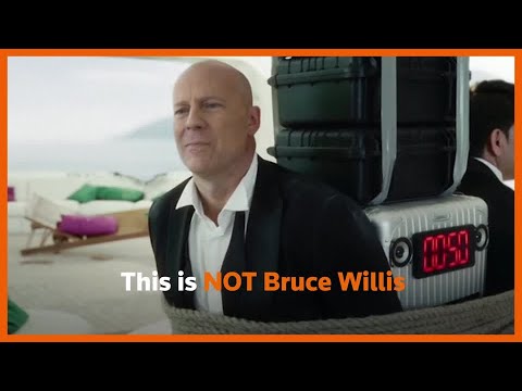 Deepfake Bruce Willis appears in Russian advert