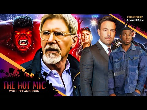 Jonathan Majors Texts Revealed, Marvel&#039;s Ike Perlmutter Fired, Red Hulk in Cap 4 - The Hot Mic