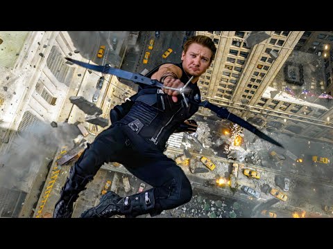 Hawkeye &quot;I Got Him&quot; Scene - New York Battle Scene - The Avengers (2012) Movie Clip