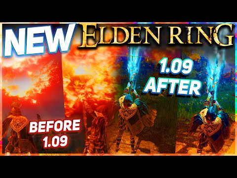 The NEW Elden Ring 1.09 UPDATE is MASSIVE // ALL WEAPONS BUFFED!!! // Elden Ring Patch 1.09