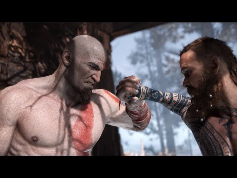 Goatee Kratos finds BLADES OF EXILE - With OLD MUSIC! (God of War PC Mod) -  GOW3 Weapon Mod Showcase 