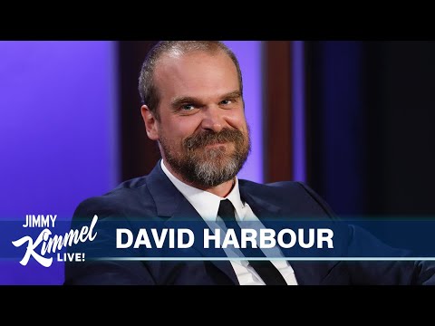 David Harbour on Stranger Things/Marvel Crossover Conspiracies, Black Widow &amp; Vegas Pandemic Wedding