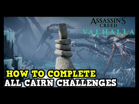 Assassin&#039;s Creed Valhalla How to Complete All Cairn Locations (Rock Stacking Challenges)