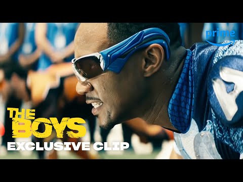 A-Train vs. Shockwave | The Boys | Prime Video