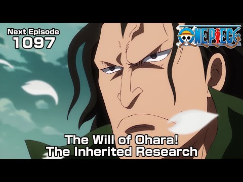 ONE PIECE episode1097 Teaser &quot;The Will of Ohara! The Inherited Research&quot;
