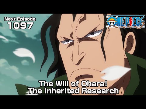 ONE PIECE episode1097 Teaser &quot;The Will of Ohara! The Inherited Research&quot;