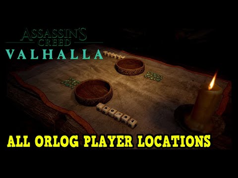 Assassin&#039;s Creed Valhalla All Orlog Player Locations (Orlog Champion)