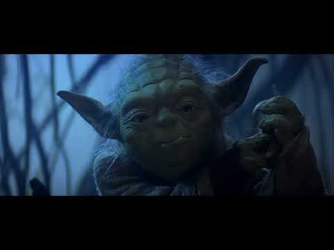 Luke Meets Yoda Empire Strikes Back