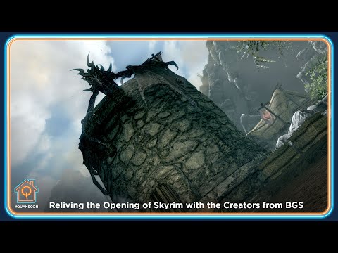 Reliving the Opening of Skyrim with the Creators from BGS
