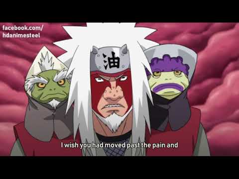 Jiraiya Use Strong Genjutsu Gama Rinsho and Almost Kills Pain 60FPS Naruto Shippuden