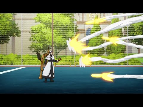 Fire Force Episode 7 - Karim Flam shows his pyrokinetic ability