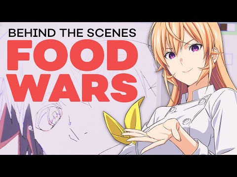 Behind The Scenes of FOOD WARS | The Making of an Anime