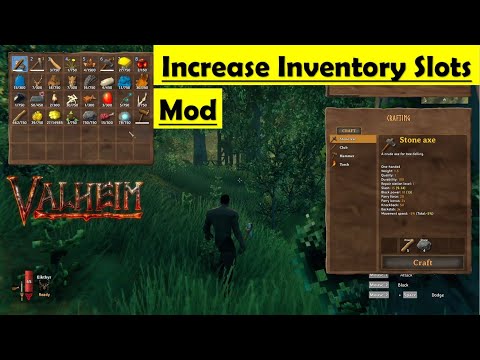 Valheim Increase Inventory Slots Mod | How to Install and Gameplay