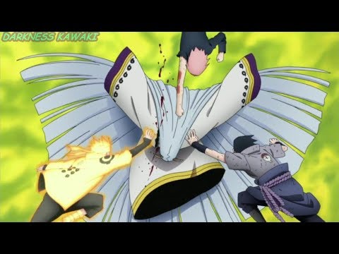 The final battle Kaguya Vs. Naruto,Sasuke,Sakura,Kakashi and obito