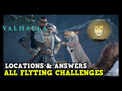 Assassin&#039;s Creed Valhalla All Flyting Answers &amp; Locations (Slam Master Trophy / Achievement Guide)