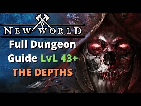 New World The Depths Full Dungeon Guide Series! Quests &amp; Bosses!