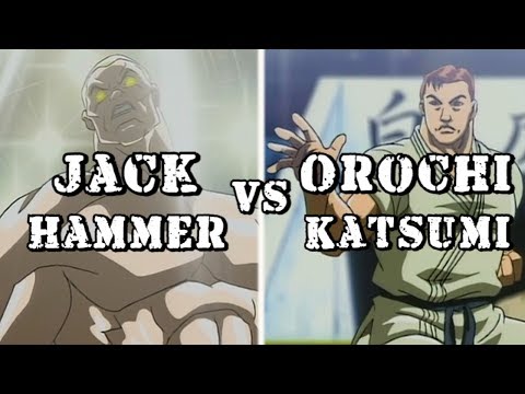 Baki the Grappler (fictional fight) ~ Jack Hammer vs Orochi Katsumi