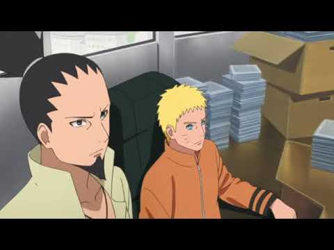 Boruto Meets Kakashi Sensei Without Mask on Graduation at Ninja Academy
