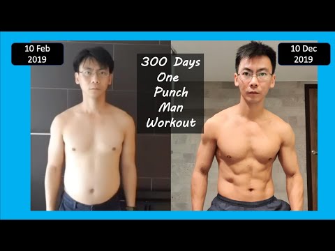 300 Days of One Punch Man Workout