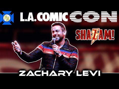 SHAZAM&#039;s Zachary Levi Panel – LA Comic Con 2021