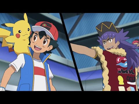 UK: Ash Battles Leon! | Pokémon Journeys | Official Clip