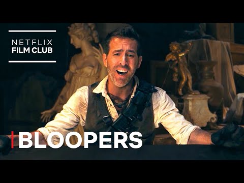 The Funniest Bloopers from RED NOTICE | Netflix