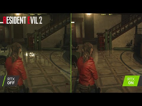 Resident Evil 2 Remake - RTX On vs Off | Graphics/Performance Comparison