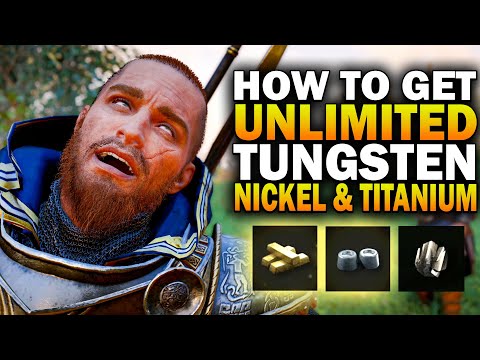 How To Get UNLIMITED Tungsten, Nickle, &amp; Titanium! Assassin&#039;s Creed Valhalla Tungsten Ingot
