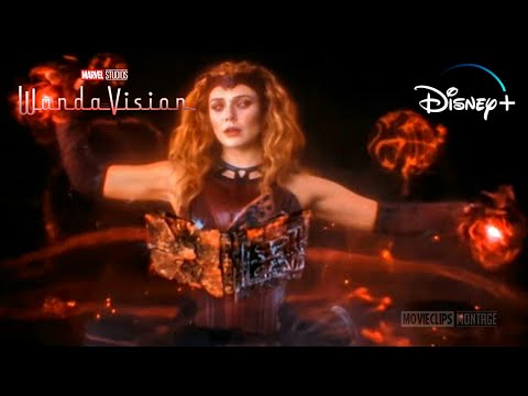 WandaVision Episode 9 Post Credit Scene | Scarlet Witch Learning Darkhold Book Clip Ending